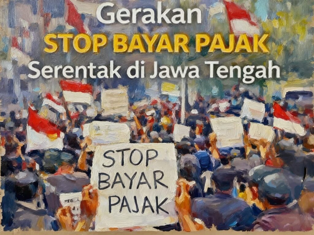 Gerakan Stop Bayar Pajak dan Terkikisnya Kepercayaan Publik di Jawa Tengah