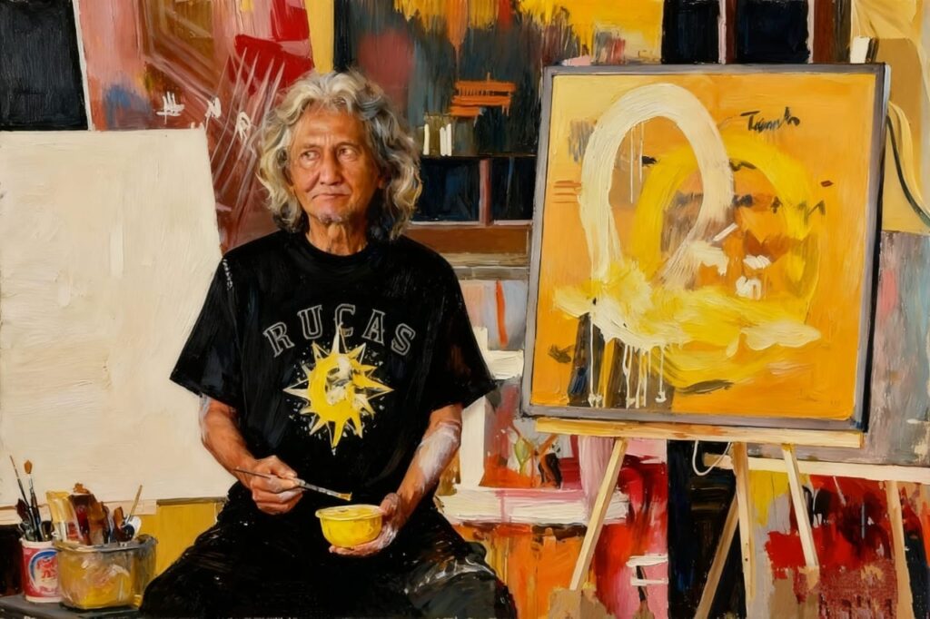 Ia Tak Lagi Melihat, Tapi Tak Kehilangan Cara Berkarya