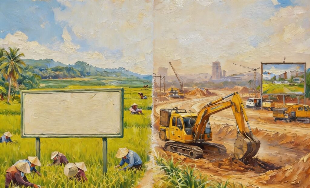 Negara Melindungi Sawah, Sekaligus Menghilangkannya